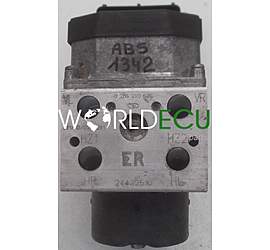 ABS HYDRAULIK-AGGREGAT MIT STEUERGERAET OPEL ASTRA G ZAFIRA A BOSCH 0 265 220 636, 0265220636, GM 24432510 ER 0 273 004 592, 0273004592