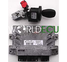 ECU CENTRALITA DE MOTOR RENAULT TWINGO II 1.2, S120202121 A, S120202121A, 8201076738, SIM32