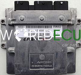 ECU ENGINE CONTROLLER FORD FOCUS 1.6 7M51-12A650-AAG, 7M5112A650AAG, 12A650AAG, 6DCG