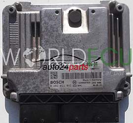 Centralina motore AUDI A3 2.0 TDI 03G906016DT, 03G 906 016 DT, BOSCH 0281011892, 0 281 011 892, DIESEL EDC16U1 7000, 1039S07823 - PLUG&PLAY