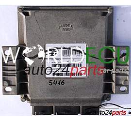 ECU ENGINE CONTROLLER CITROEN C5 MAGNETI MARELLI IAW 48P2.31, IAW48P231, 16469034, 9642606280, 16394064, 9643790280