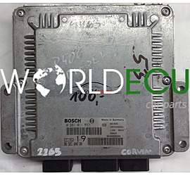 CENTRALINA DO MOTORE PEUGEOT 406 2.0 HDI BOSCH 0281011517 9652184080 9646850580 EDC15C2 19 1039S04291