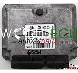CENTRALINA MOTORE VW VOLKSWAGEN POLO 1.4 036 906 034 BF, 036906034BF, 61600.550.02, 6160055002, IAW4LV.MA, IAW4LVMA