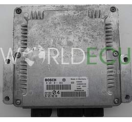 Centralina motore PEUGEOT 807 2.2 HDI BOSCH 0 281 011 363, 0281011363, 96 525 902 80, 9652590280, 9640938180, EDC15C2 04