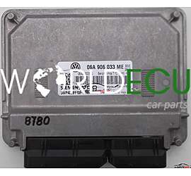 CENTRALINA MOTORE VW VOLKSWAGEN CADDY, SIEMENS 5WP40561 02, 06A 906 033 ME, 06A906033ME, SIMOS7.1C