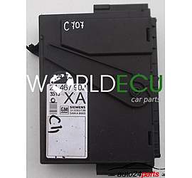 Centralina de comando do sistema confort  OPEL CORSA COMBO 24 467 902 XA, 24467902, 5WK4 8665, 5WK48665