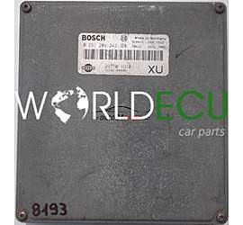 БЛО0К УПРАВЛЕНИЯ ДВИГАТЕЛЕМ NISSAN MICRA 1.0, BOSCH 0 261 204 243, 0261204243, 23710-1U101 XU, 26RT7253