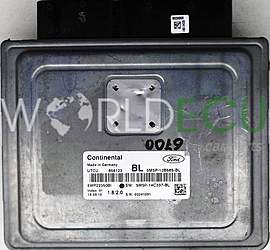 Engine control unit - ECU controllers FORD FOCUS 2.0 Continental 5WP22350BI, 5M5P-12B565-BL, 5M5P12B565BL, 5M5P-14C337-BL, 5M5P14C337BL