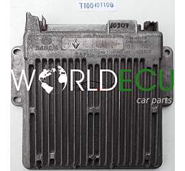 CALCULATEUR MOTEUR RENAULT CLIO, 7700107708, 21618559-5, 216185595
