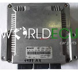 CALCULATEUR MOTEUR RENAULT MASTER 2.5 DCI BOSCH 0281011254, 0 281 011 254 HOM8200236624, 8200236624, 8200236618