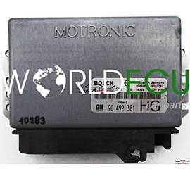 CENTRALINA MOTORE OPEL OMEGA B 2.0, BOSCH 0 261 203 587, 0261203587, 90 492 381 HG, 90492381 HG