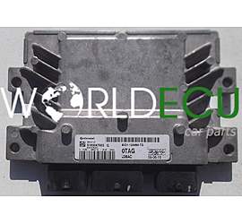 CENTRALINA DO MOTORE FORD FIESTA 1.4 CONTINENTAL S180047003 G, S180047003G, FoMoCo 8V21-12A650-TG, 8V2112A650TG, OTAG