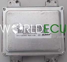 MOTORSTEUERGERÄT ECU STEUERGERÄT OPEL ASTRA J MOKKA 1.4T ACDelco 12654137 ABJN, 12643636