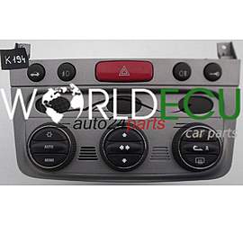 RISCALDAMENTO E PANNELLO DI CONTROLLO ARIA CONDIZIONATA INTERRUTTORE CLIMATRONIC FIAT ALFA ROMEO 147 07353309240 / FTC52492078