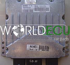 CENTRALINA MOTORE CITROEN / PEUGEOT SIEMENS SID 801 / 5WS40023D-T / 5WS40023DT / SW9644803380 / HW9644302380