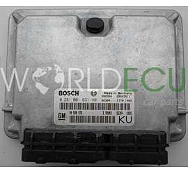 MOTORSTEUERGERÄT ECU STEUERGERAT OPEL CHEVROLET HOLDEN VAUXHALL ASTRA VECTRA ZAFIRA 2.0 DTI X20DTL X20DTH Y20DTH 90508976 KU, 90 508 976 KU, BOSCH 0281001631 , 0 281 001 631, 90543923, 90 543 923, 6237696, 62 37 696