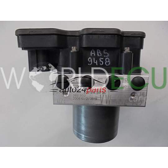 POMPE HYDRAULIQUE ET CALCULATEUR d'ABS VOLKSWAGEN 0265295457 2Q0614517BC 0265956687