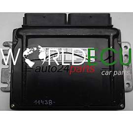 БЛОК УПРАВЛЕНИЯ ДВИГАТЕЛЕМ RENAULT TWINGO 1.2 S110030102 D, S110030102D, 7700115205
