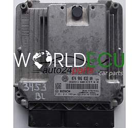CENTRALINA MOTORE VW VOLKSWAGEN CRAFTER 2.5 TDI 074906032AN, 074 906 032 AN, BOSCH 0281014149, 0 281 014 149, EDC16CP34-4.4 1039S35404