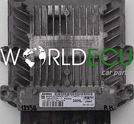 ECU ENGINE CONTROLLER  FORD FOCUS 1.8 TDCI 4M51-12A650-JL, 4M5112A650JL, 5WS40303K-T, 5WS40303KT, 3ANL