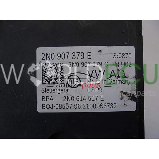 POMPE HYDRAULIQUE ET CALCULATEUR d'ABS VOLKSWAGEN CRAFTER 2.0 tdi 0265290953 2N0614517E 0265956702 2N0907379E