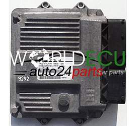 ECU ENGINE CONTROLLER FIAT DOBLO 1.3 CDTI MAGNETI MARELLI MJD 6F3.D4, MJD6F3D4, FGP 51796244, 71600.086.03, 7160008603