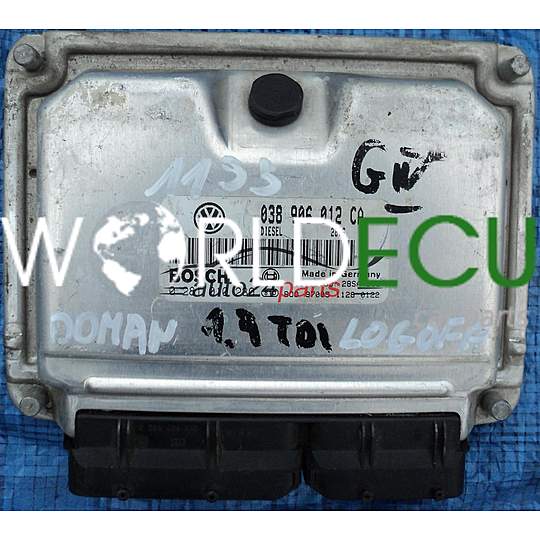 CENTRALINA DO MOTORE SEAT LEON TOLEDO 1.9 TDI ALH 038 906 012 CA, 038906012CA, BOSCH 0 281 010 230, 0281010230, 28SA4213