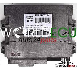 CENTRALINA MOTORE LANCIA Y PSILON 1.2 16V, IAW 18FD.5Y, IAW18FD5Y, 61600.343.01, 6160034301, IAW 18FD.5Y/B0M-315