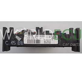 CENTRALINA-DE-COMANDO-DO-SISTEMA-CONFORT CITROEN PEUGEOT SIEMENS S118085210D, 9645747480, BSI E02-00