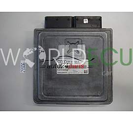 Engine control unit - ECU controllers AUDI 06K907425A, 5WA12009 01, 5WA1200901, SIMOS 12.1