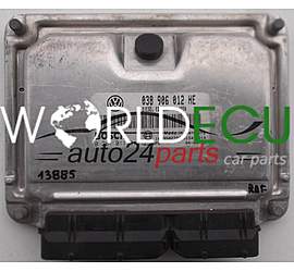 ECU ENGINE CONTROLLER VOLKSWAGEN SEAT LEON BOSCH 0 281 011 313, 0281011313, 038 906 012 HE, 038906012HE