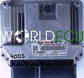 CENTRALINA MOTORE VW VOLKSWAGEN TOURAN 1.9 TDI 03G906021ND, 03G 906 021 ND, 03G906021AB, 03G 906 021 AB, BOSCH 0 281 015 172, 0281015172, DIESEL EDC16U34 3078, 1039S28784