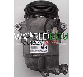 Compressore aria condizionata A/C climatizzatore OPEL ASTRA H MERIVA ZAFIRA B 1.6 Z16XE1 Z16XER GM 13297442 AC4, 9986181, DELPHI 401351739