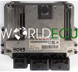 БЛОК УПРАВЛЕНИЯ ДВИГАТЕЛЕМ PEUGEOT 207 1.6 BOSCH 0261S04008, 0 261 S04 008, 9664738780, 96 647 387 80, 9663193580, 1039S22153