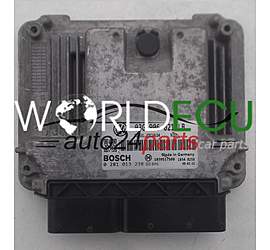 CENTRALINA DO MOTORE SKODA OCTAVIA 1.9 TDI BXE 03G 906 021 LB, 03G906021LB, BOSCH 0 281 013 238, 0281013238, DIESEL EDC16U34, 1039S17180