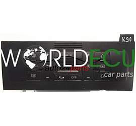 HEATING AND AIR CONDITIONING CONTROL PANEL SWITCH CLIMATRONIC VOLKSWAGEN AUDI A3 8L0 820 043 H / 8L0820043H / 5HB 008 184-00 / 5HB00818400