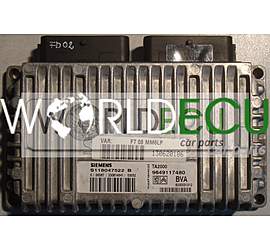 CENTRALINA CALCOLATORE SCATOLA DEL CAMBIO  S118047522 B / S118047522B / 9649117480 / 8200031512 / TA2000