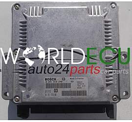 CALCULATEUR MOTEUR PEUGEOT 406 2.0 HDI BOSCH 0 281 010 248, 0281010248, 96 351 570 80, 9635157080, EDC15C2