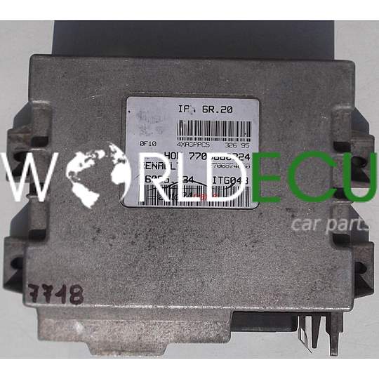CALCULATEUR MOTEUR RENAULT TWINGO 1.2, MAGNETI MARELLI IAW 6R.20, IAW6R20, 7700860324, 7700874630, 16085.134, 16085134