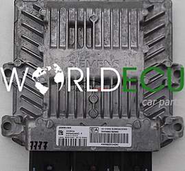 CENTRALINA MOTORE PEUGEOT 407, CITROEN C4 2.0 HDI, SIEMENS VDO 5WS40265C-T, 5WS40265CT, SW9660780980, HW9655534080