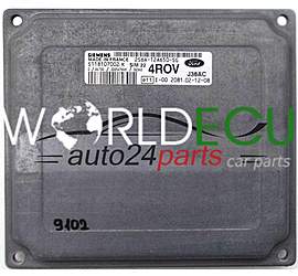 ECU ENGINE CONTROLLER FORD FIESTA 1.4 SIEMENS S118107002 K, S118107002K, 2S6A-12A650-SG, 2S6A12A650SG, 4ROV, SIM22
