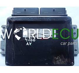 MOTORSTEUERGERÄT ECU STEUERGERAT RENAULT CLIO 1.4 SIRIUS 32N S110130058A, S110130058 A, 8200069287, 8200044437
