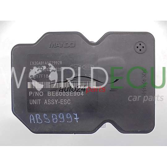 POMPE HYDRAULIQUE ET CALCULATEUR d'ABS HYUNDAI 58910-0X910 589100X910 5WY7F18A BE6003E904