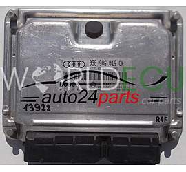 Engine control unit - ECU controllers AUDI A3 1.9 TDI BOSCH 0 281 010 308, 0281010308, 038 906 019 CK, 038906019CK, 28SA5000, DIESEL EDC15P 1343 - PLUG&PLAY