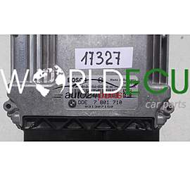 CENTRALINA MOTORE BMW E90 2.0 D BOSCH 0 281 013 252, 0281013252, DDE 7 801 710, DDE7801710, 7801710