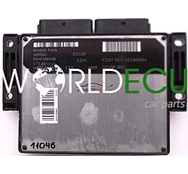 CENTRALINA MOTORE FIAT DOBLO PUNTO II 1.9 DIESEL, R04010042B, 869849 FWG, 55185004