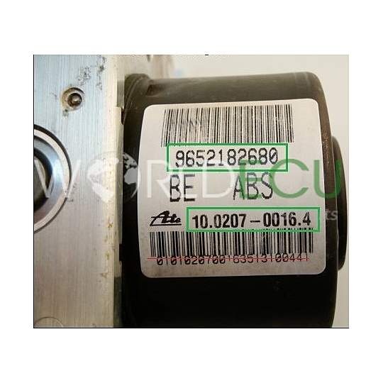 Abs pompa centralina CITROEN PEUGEOT 9652182680, ATE 10.0207-0016.4, 10020700164, 10.0970-1118.3, 10097011183