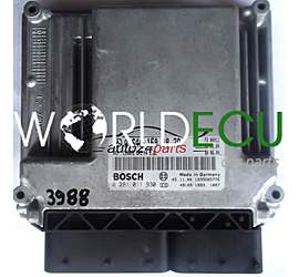 ECU ENGINE CONTROLLER MERCEDES W203 200 CDI BOSCH 0281011930, 0 281 011 930, A6461502879, A 646 150 28 79, 6461502879, Q02 ED0072 CR3.44 1039S05776