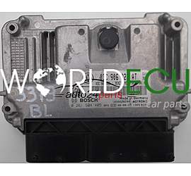 CENTRALINA MOTORE VW VOLKSWAGEN GOLF 1.4 TSI 03C906022AT, 03C 906 022 AT, 03C906022J, 03C 906 022 J, BOSCH 0261S04405, 0 261 S04 405, BENZIN MED17.5.20 CAXA3033, 1039S28284