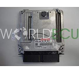 БЛОК УПРАВЛЕНИЯ ДВИГАТЕЛЕМ VOLKSWAGEN SKODA BOSCH 0 281 031 483, 0281031483, 04L907309P, EDC17C74
